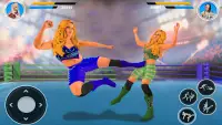 Girls Fighting Wrestling Games Screen Shot 2
