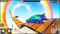 Mega Car Stunts Racing - Ramp Stunt Car Games 2020 Screen Shot 2
