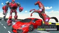 Carro Robô Transformação Jogos - Cavalo Robô Jogos Screen Shot 3