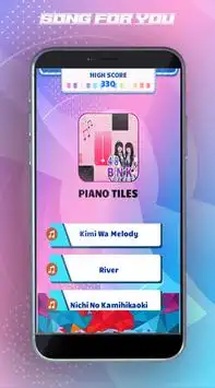 BNK48 - Piano Tiles Screen Shot 0