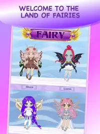 Fairy Dress Up Avatar Creator Screen Shot 0