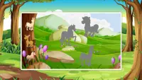 Horse Shadow Puzzles for Kids Free Screen Shot 4