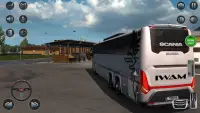 고급 버스 운전 3D : 최신 버스 시뮬레이터 Screen Shot 1