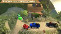 Offroad mountain Jeep driving Screen Shot 3
