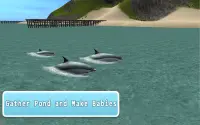 Ocean Dolphin Simulator 3D Screen Shot 1