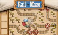 Rail Maze : Train puzzler Screen Shot 0