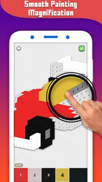 Puzzles classiques de bricolage Pixal: coloration Screen Shot 2