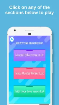 Bible Memory Verses Game - KJV - Free and offline. Screen Shot 1