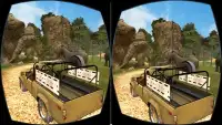 VR 4x4 Driving Wild Animal Safari Park Tour 3D Screen Shot 1