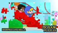 Morphle and milla Jigsaw Puzzles - Game Screen Shot 1