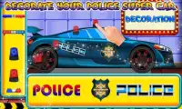 Police Multi Car Wash: Design Truck Repair Game Screen Shot 6