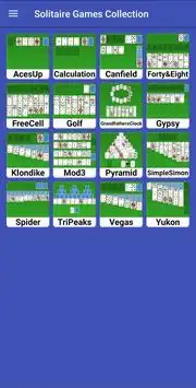 Solitaire Games Collection Screen Shot 0