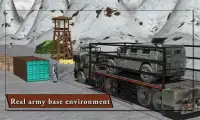 Army Cargo Truck Transport Screen Shot 1