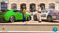 Traffic Cop Simulator - Police City Traffic Games Screen Shot 0