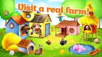 Kids Animal Farm Toddler Games Screen Shot 0