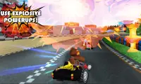 Bear Karts - Multiplayer Kart Racing Stunt Racing Screen Shot 1