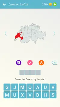 Swiss Cantons: Geography Quiz, Maps, Capitals Screen Shot 0