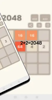 2048 Classic - Original/Merge/Block/Number Puzzle Screen Shot 1