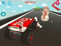 Obstacle Ramps and Monster Truck Driving Screen Shot 2