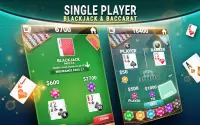 Blackjack & Baccarat Card Game Screen Shot 10