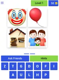 4 Emojis 1 Movie Trivia – Guess Emoji Game Screen Shot 4