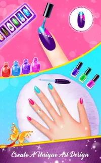 Trending Nail Salon Manicure - Fashion Girl Game Screen Shot 2
