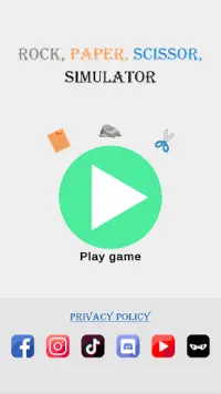 Rock Paper Scissor - Simulator Screen Shot 12