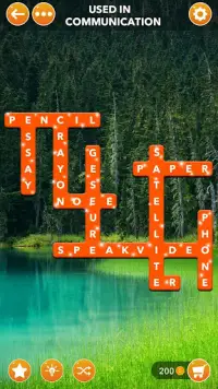 Word Cross Jigsaw - Word Games Screen Shot 2