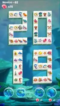 Mahjong Solitaire Fish Screen Shot 0