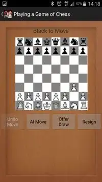 Chess Game Screen Shot 1