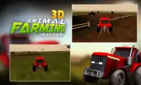 Animal Farming Tractor 3D Sim Screen Shot 4