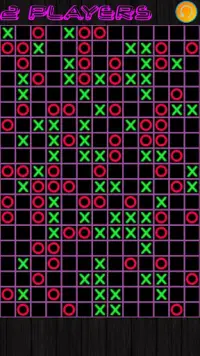 Five In a Row - Tic Tac Toe Screen Shot 1