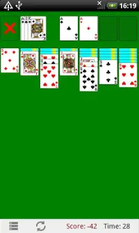 Classic Solitaire Screen Shot 1