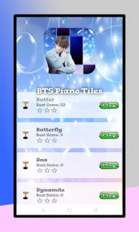 Butter BTS Piano Tiles Screen Shot 1