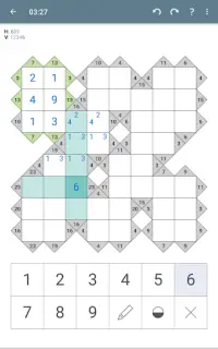 Kakuro - Classic Puzzle Game Screen Shot 9