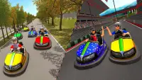 Super Hero Kids Bumper Car Race Screen Shot 5