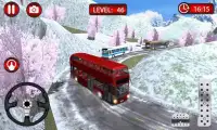 Heavy Bus Uphill Racing 3D - Bus Driving Game Screen Shot 1