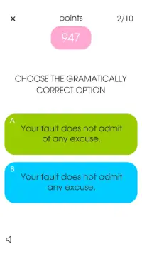 My English Grammar Test PRO Screen Shot 3