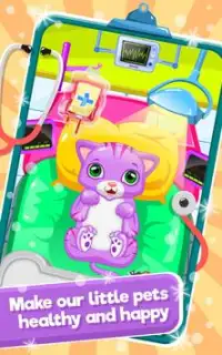 Little Cat Doctor:Pet Vet Game Screen Shot 4