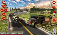 Army Transport Truck Driver: Militärische Spiele Screen Shot 3