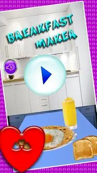 Breakfast Foods Maker Screen Shot 0