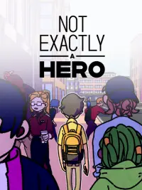 No Exactamente Un Héroe!: Novela visual, Aventura Screen Shot 15