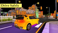 Taxi Simulator: Blocky Taxi Game Screen Shot 4
