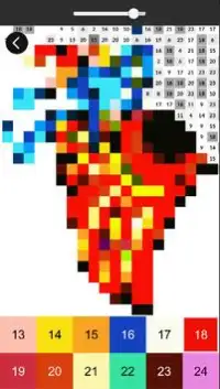 Coloring Book Koi Fish Pixel Art Screen Shot 2