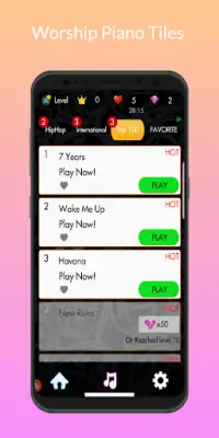 Worship Piano Tiles Screen Shot 2