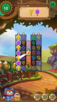 Wicked OZ Puzzle (Match 3) Screen Shot 7