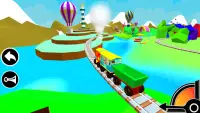 Train 3D jeu pour les enfants Screen Shot 8