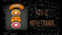 Kids IQ Maths Trainer Screen Shot 0