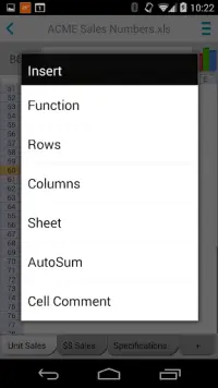Docs To Go™ Office Suite Screen Shot 5