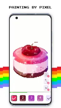 Pixel Art By Number Coloring Screen Shot 0